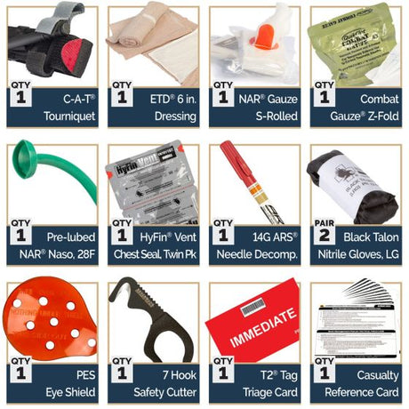 North American Rescue – Maritime Assault Kit (CCRK) Compact IFAK