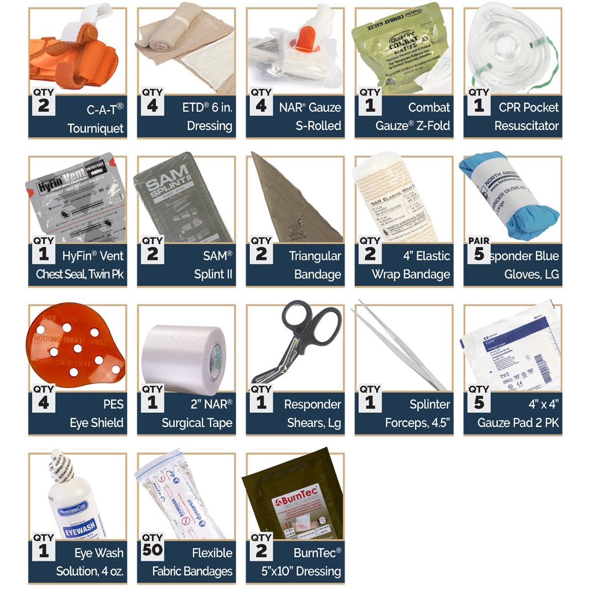 North American Rescue - Range Trauma Kit