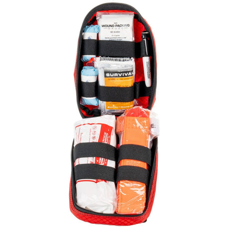 North American Rescue - Public Access Individual Bleeding Control Kit - Red Nylon Bag