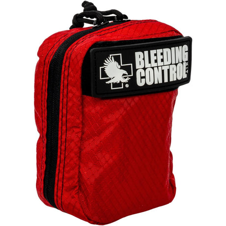 North American Rescue - Public Access Individual Bleeding Control Kit - Red Nylon Bag
