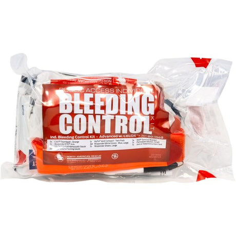 North American Rescue - Public Access Individual Bleeding Control Kit - Vacuum Sealed