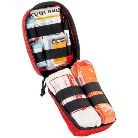 North American Rescue - Public Access Individual Bleeding Control Kit - Red Nylon Bag