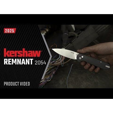 Kershaw - Remnant Folding Knife with D2 Steel and Micarta Handle