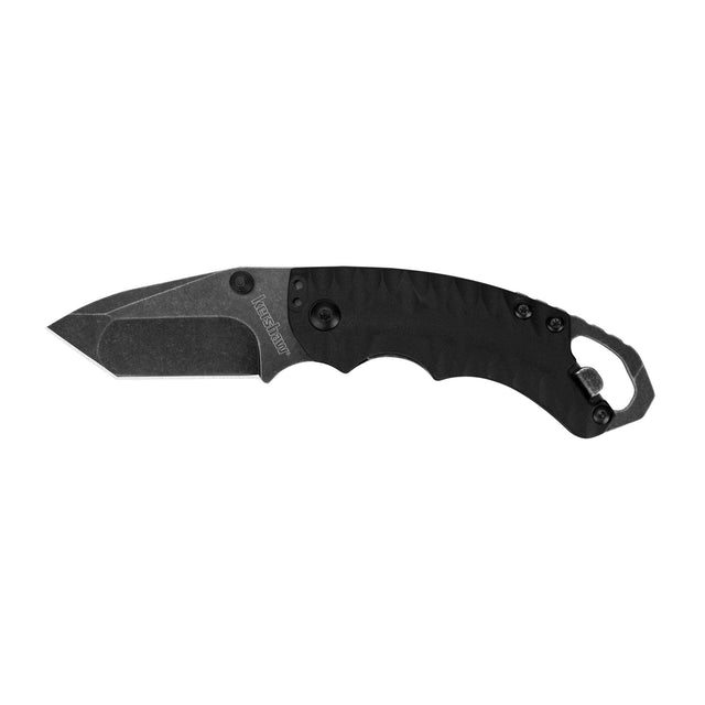 Kershaw - Shuffle II Tanto Black with BlackWash Finish