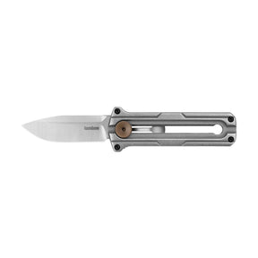 Kershaw - Cybernet Manual OTF Knife with D2 Steel Blade