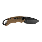 Kershaw - Shuffle II Tanto Knife, Tan & BlackWash