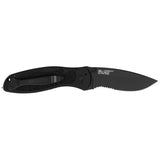 Kershaw - Blur Glassbreaker Knife, Black, Serrated