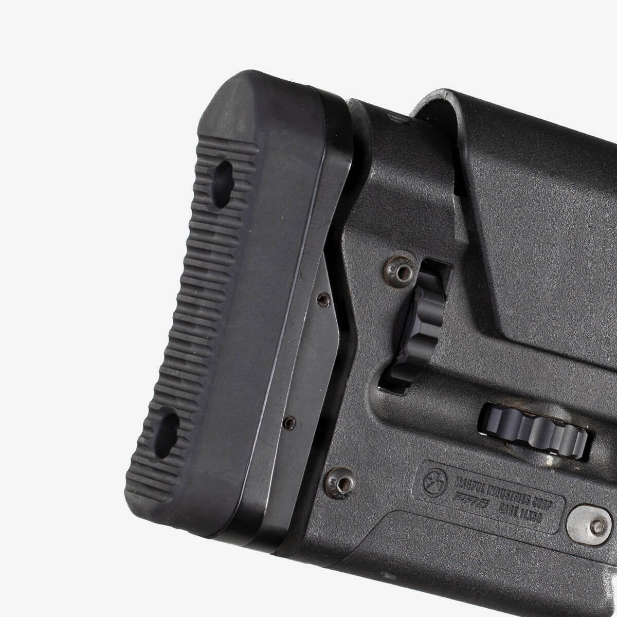Magpul - PRS Extended Rubber Butt-Pad Adjustable Length of Pull - Black