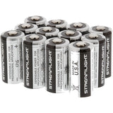 Streamlight - 85175 CR123A Lithium Batteries, 12-Pack