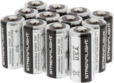 Streamlight - 85175 CR123A Lithium Batteries, 12-Pack