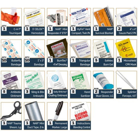 North American Rescue – I-ROK & I-ROK XL Trauma Kits in Pelican Case