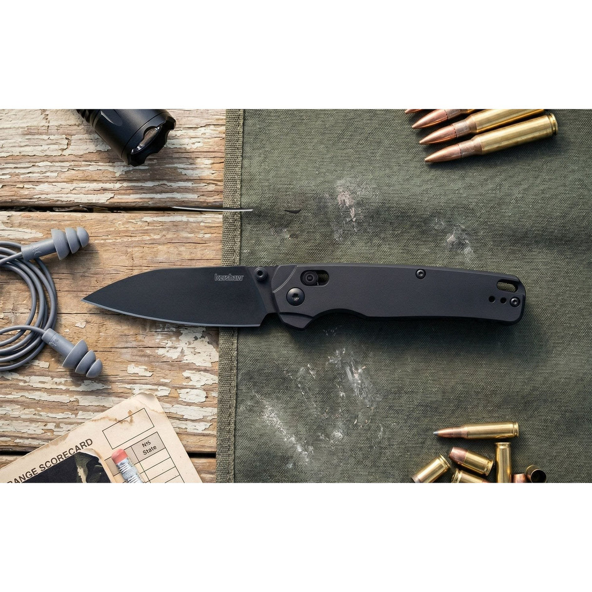 Kershaw - Bel Air XL Folding Knife - Black