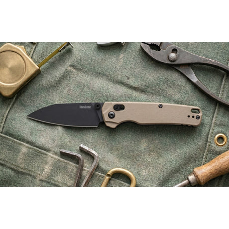 Kershaw - Bel Air XL Folding Knife, FDE, CPM M4 Blade