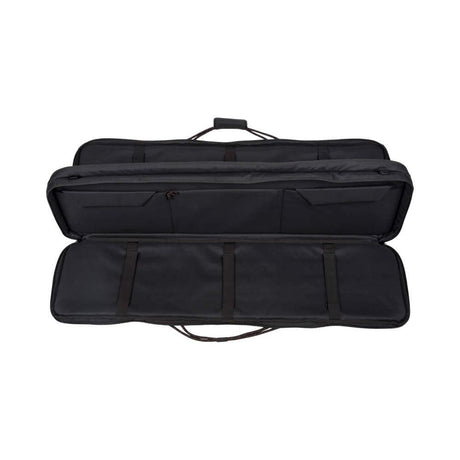 Allen Company - Tac-Six 46" Lockable 2-Firearm Unit Tactical Gun Case, Laser Cut Molle Front, Black