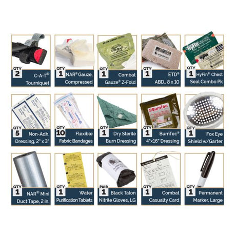 North American Rescue - USMC IFAK Resupply Kit