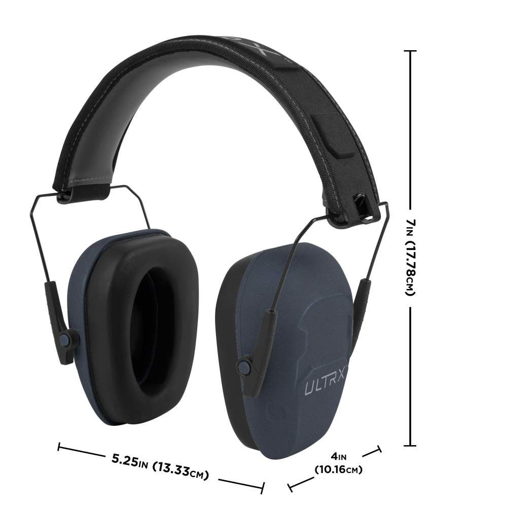 Allen Company - ULTRX Shield Passive Earmuff, Navy