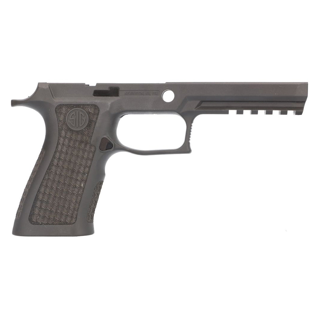 Sig Sauer - P320 TXG Full 9mm Laser-Engraved Grip Module – Gray, Medium