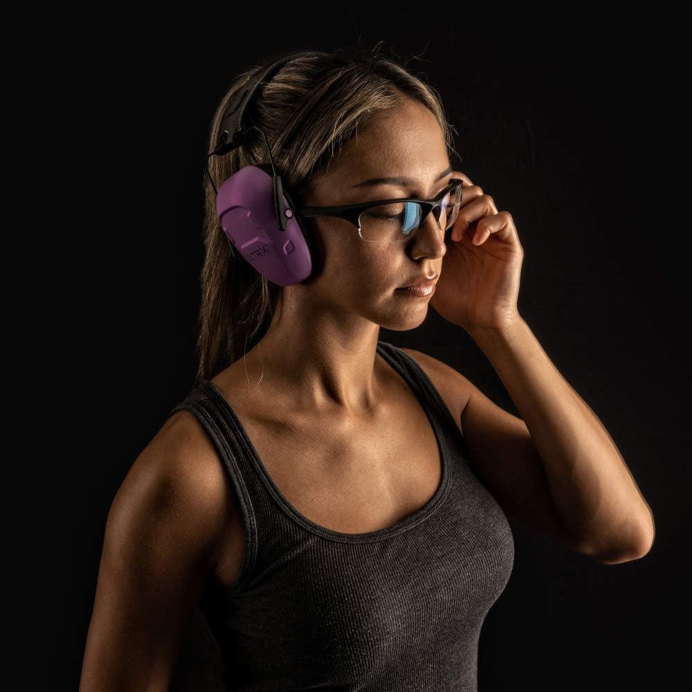 Allen - ULTRX Shield Passive Earmuff, Plum