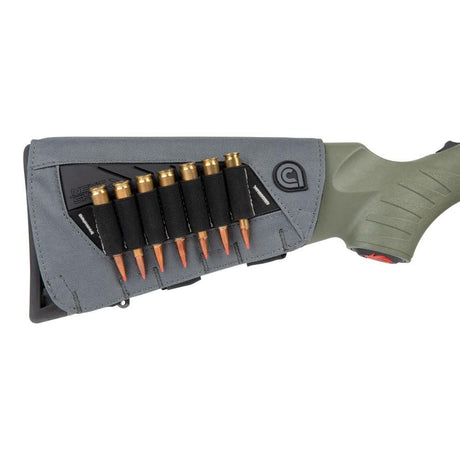 Allen – Next Shot Bridger Buttstock Cartridge Carrier, 7-Round Gray