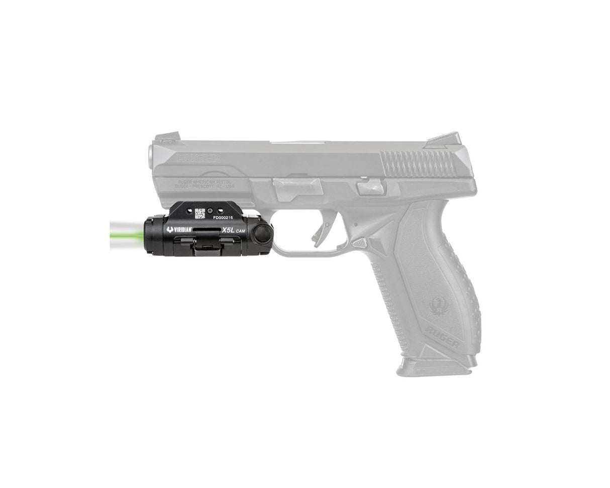 Viridian Weapon Technologies - XTLcam Gen 3 w/ Tactical Light, Green Laser & HD Camera