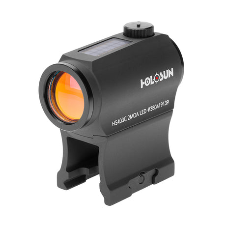 Holosun - Combo Package: 403C Solar-Powered Red Dot Sight and HM3X 3X Magnifier