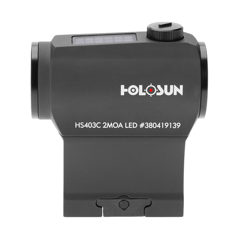 Holosun - 403C Battery And Solar-Powered With Side-Mounted Digital Button Controls