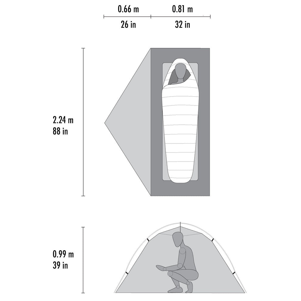 MSR – Hubba Hubba LT 1-Person Ultralight Backpacking Tent