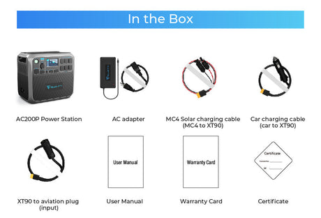 BLUETTI AC200P Portable Power Station | 2,000W 2,000Wh