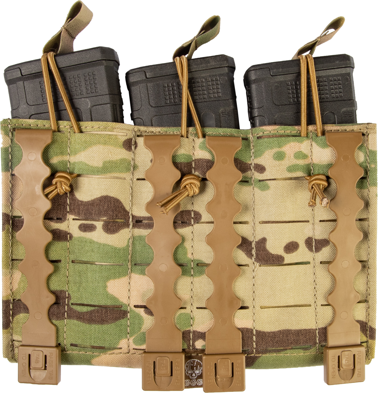 Grey Ghost Gear - Compact Triple Mag Panel 5.56, Laminate, Various Colors