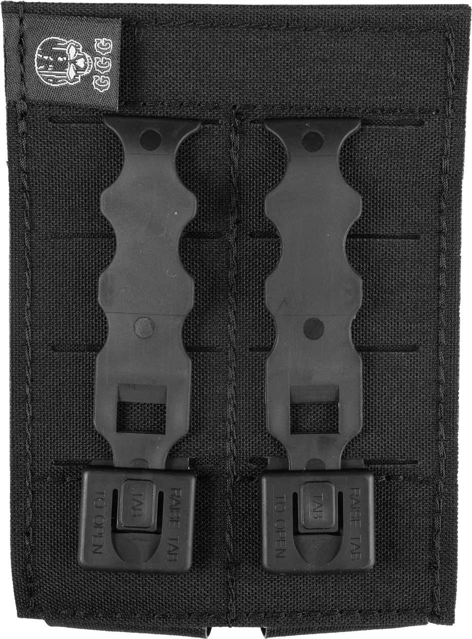 Grey Ghost Gear - Double Pistol Magna Mag Pouch, Laminate, Various Colors