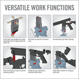 Real Avid - SMART-FIT® AR15 Vise Block - Lower Receiver Block with Adjustable Fit for Rock-Solid Stability