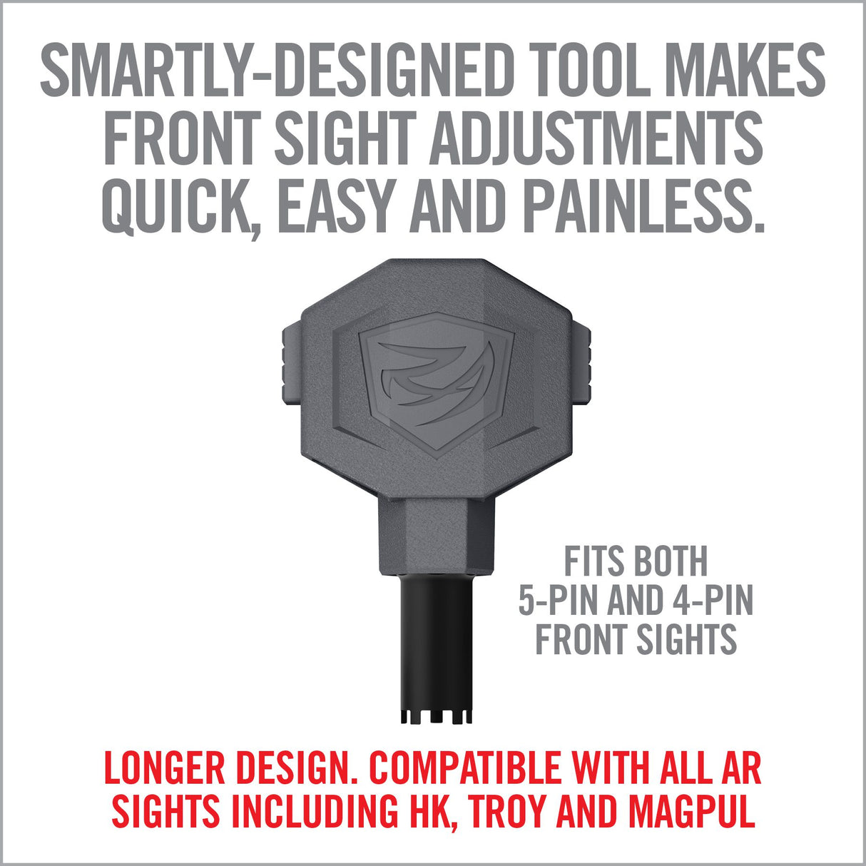 Real Avid - Front Sight Adjuster™ Pro - The Ultimate Tool for AR Front Sight Adjustment