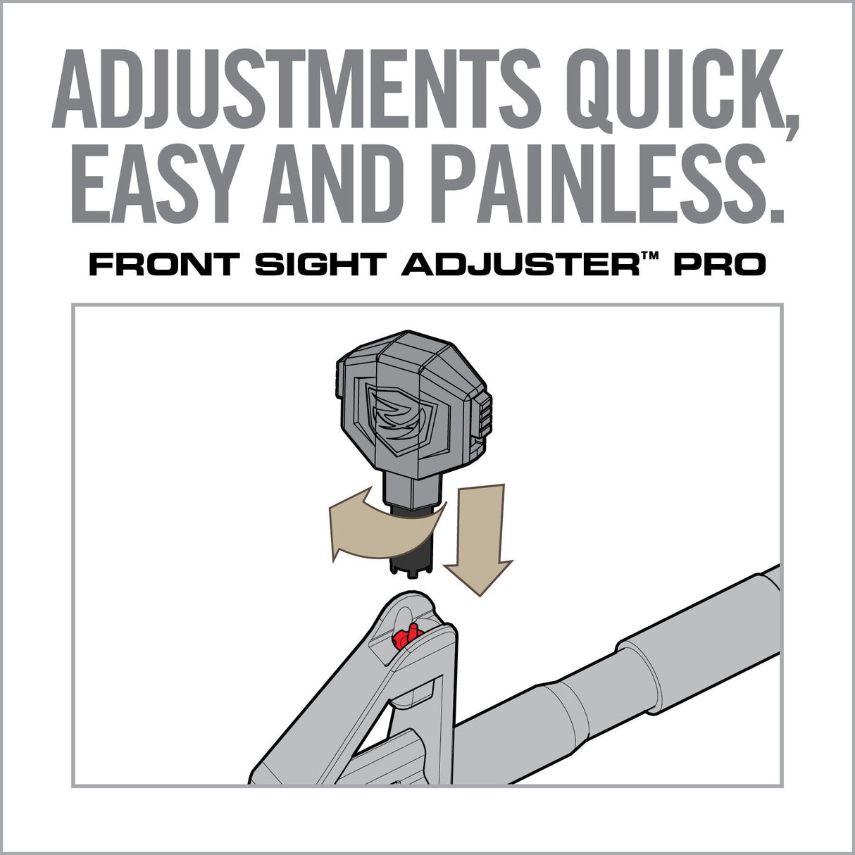 Real Avid - Front Sight Adjuster™ Pro - The Ultimate Tool for AR Front Sight Adjustment