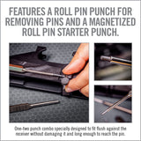 Real Avid - Bolt Catch Punch Set - Specialized AR15 Bolt Catch Pin Starter & Pin Punch Set