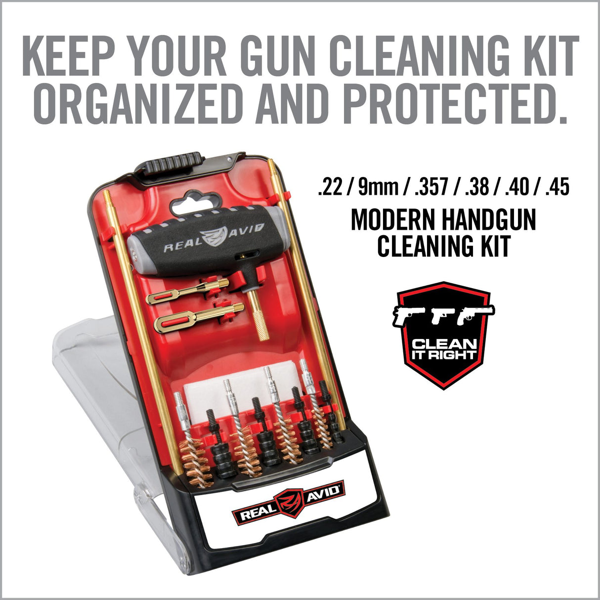 Real Avid - GUN BOSS® PRO – Handgun Cleaning Kit