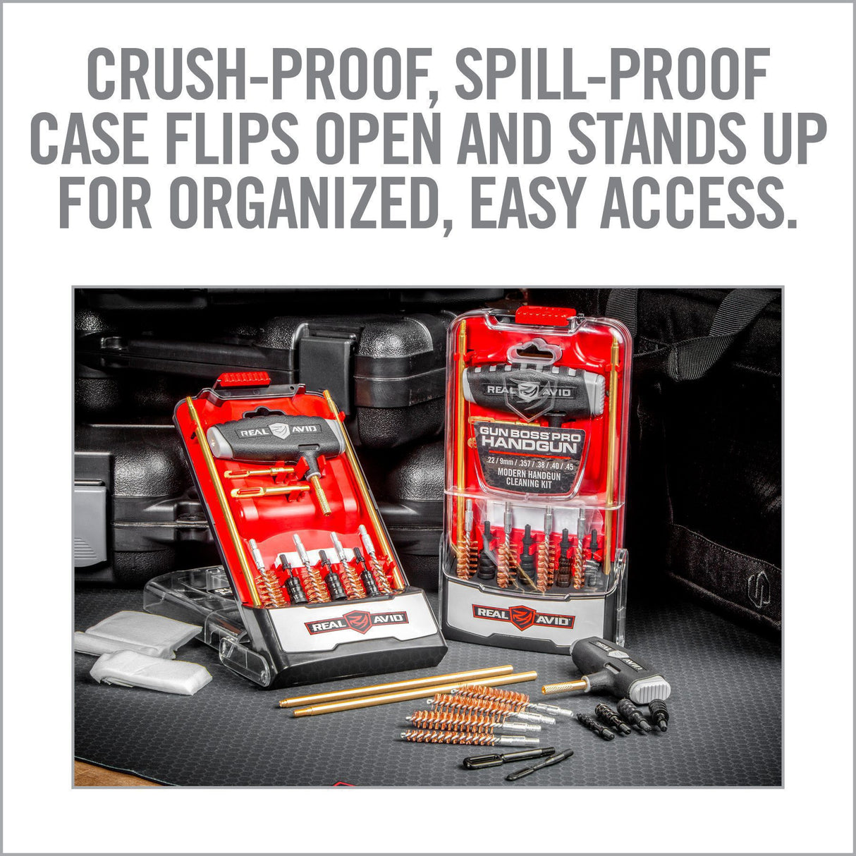 Real Avid - GUN BOSS® PRO – Handgun Cleaning Kit