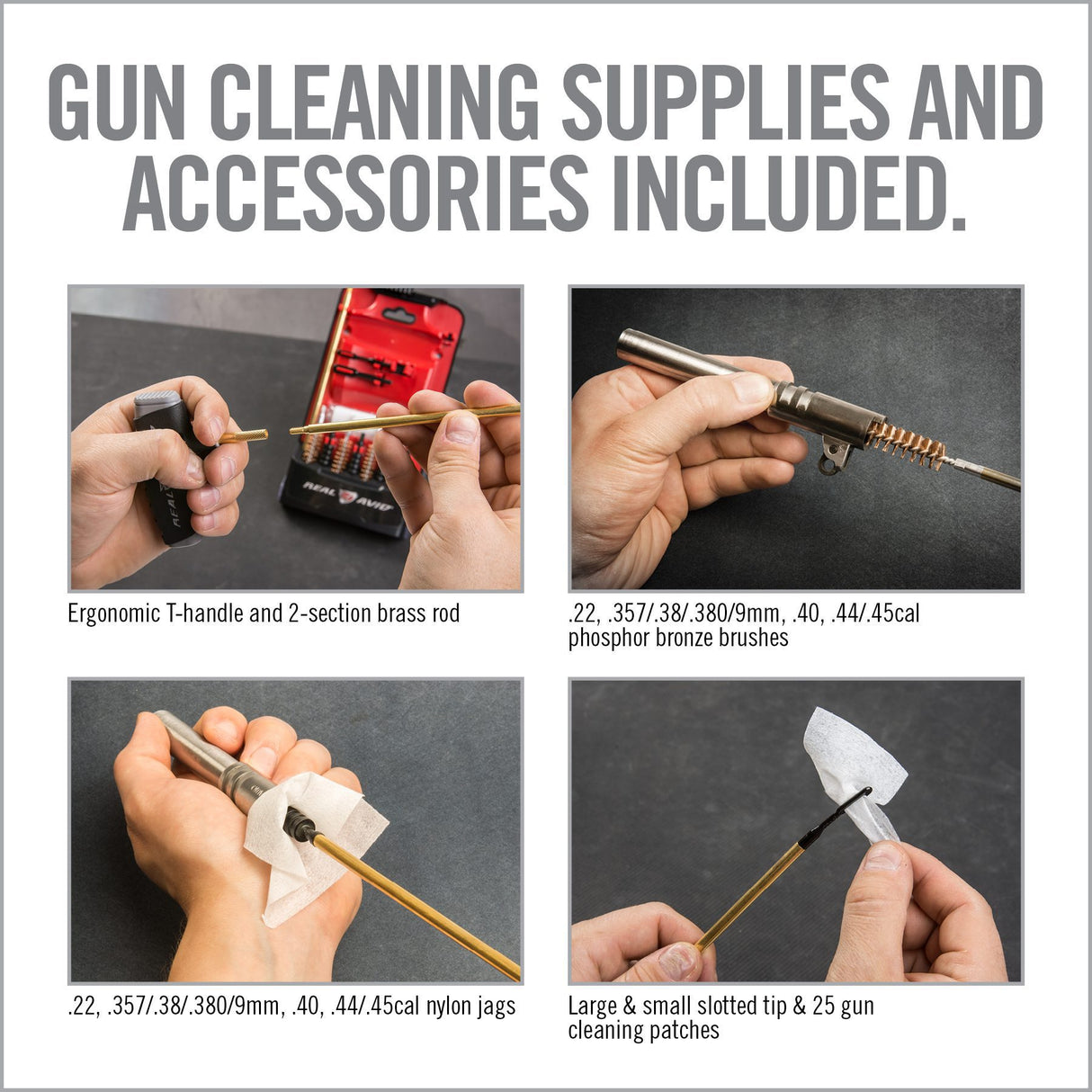 Real Avid - GUN BOSS® PRO – Handgun Cleaning Kit