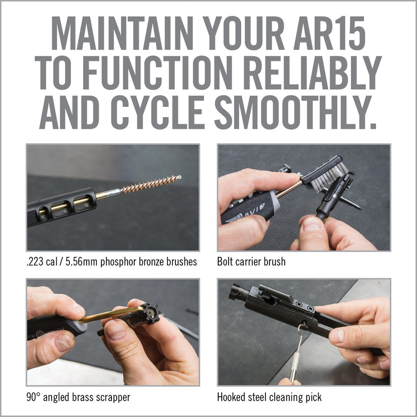 Real Avid - Gun Boss® Pro - AR15 Cleaning Kit