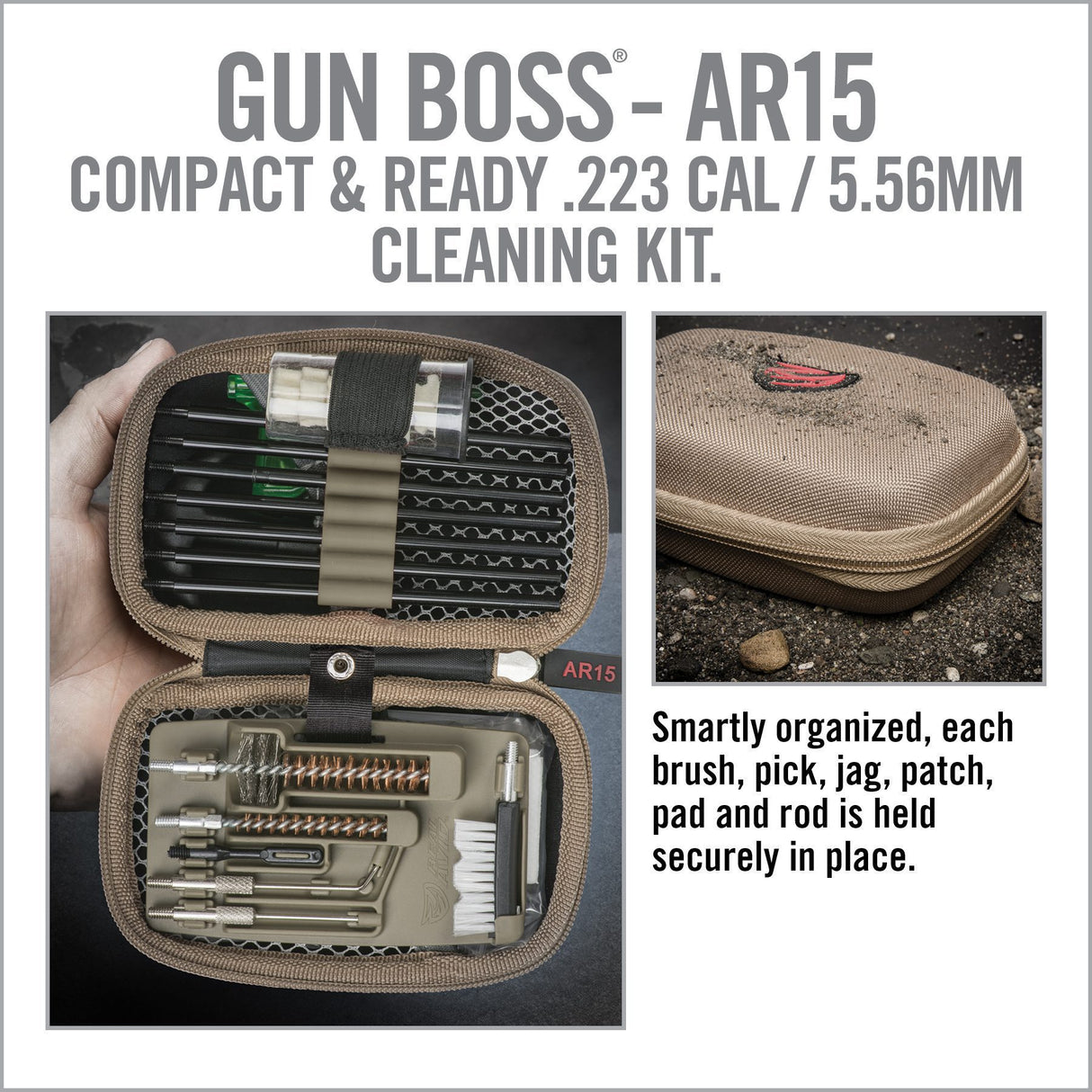 Real Avid - GUN BOSS® – AR15 Cleaning Kit