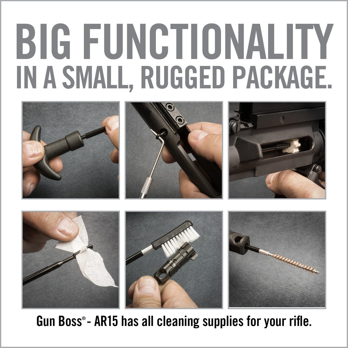 Real Avid - GUN BOSS® – AR15 Cleaning Kit