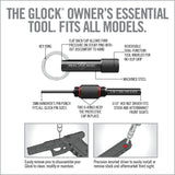 Real Avid - 2-IN-1 Tool™ for Glock - Armorer’s Combination Disassembly & Front Sight Tool