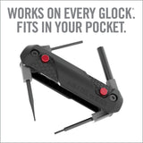 Real Avid - 4-In-1 Tool™ for Glock - Push Button Deployment of 4 Glock-Specific Tools