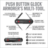 Real Avid - 4-In-1 Tool™ for Glock - Push Button Deployment of 4 Glock-Specific Tools