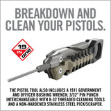 Real Avid – The Pistol Tool 19-in-1 Tactical Handgun Multi-Tool
