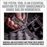 Real Avid – The Pistol Tool 19-in-1 Tactical Handgun Multi-Tool
