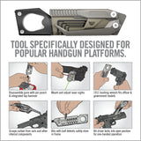 Real Avid – The Pistol Tool 19-in-1 Tactical Handgun Multi-Tool