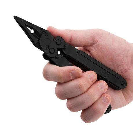 SOG - PowerLock EOD, Scissors, 18 Tool Multi-Tool, Scissors, Black, Includes Nylon Sheath