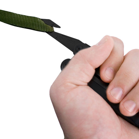 SOG - PowerLock EOD, V-Cutter, 18 Tool Multi-Tool, V-Cutter, Black, Includes Nylon Sheath