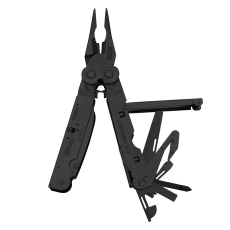 SOG - PowerAssist Multi-Tool - Black with Nylon Pouch, Dual S.A.T. Blades and Heavy-Duty Construction
