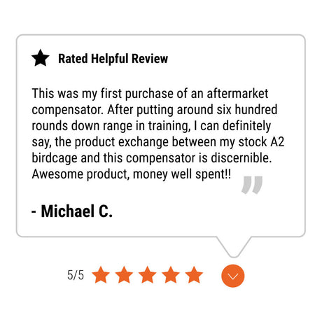 BCM – Compensator MOD 0 5.56 for AR-15, Nitride Treated